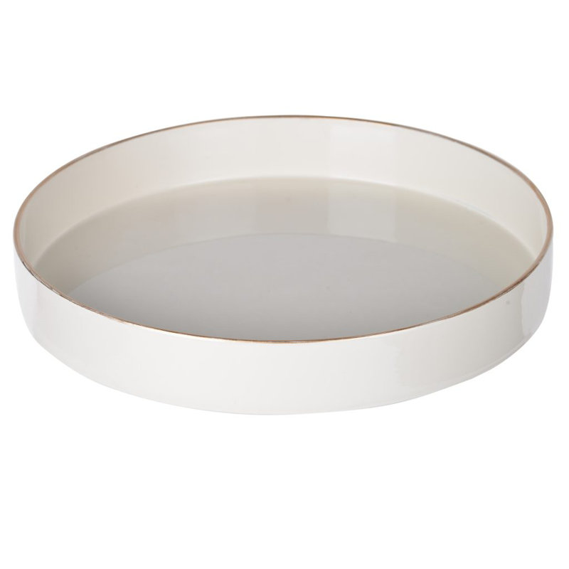 Hashtag Home Donnie Round Vanity Tray & Reviews Wayfair